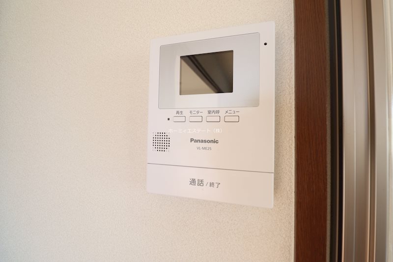 セキュリティ　TV付ドアホンです♪