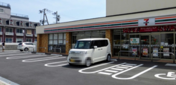 コンビニ　セブンイレブン 大阪豊里大橋店（コンビニ）まで210m