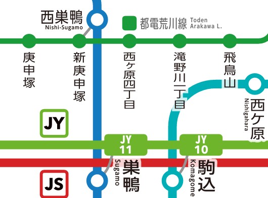 眺望　☆路線図☆