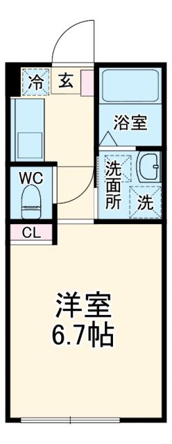 サニーヴェールの間取り写真