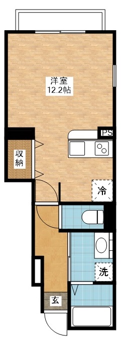 カレントハウス・ソレイユIIの間取り