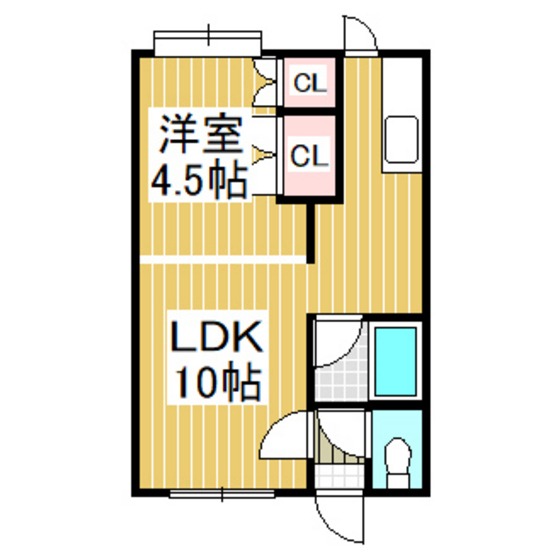 エテルナＢ棟の間取り