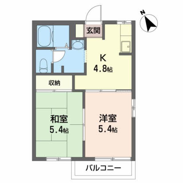 オペラハウス日高　Ｇの間取り