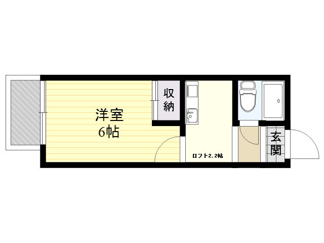 サントピア大分の間取り