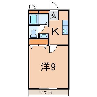 フローラル山下の間取り