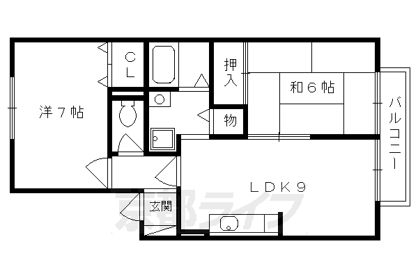 ハイメッカ岩山の間取り