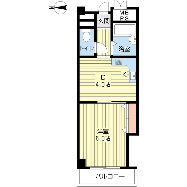 ラルジュール江坂の間取り