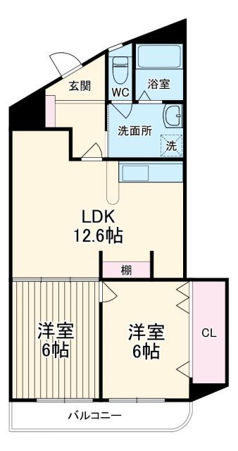 ヒロタマンションの間取り