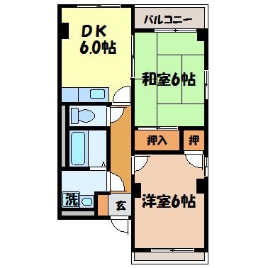 テラス明の間取り