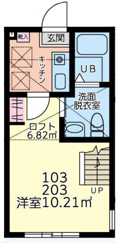 デンプシーヒルの間取り