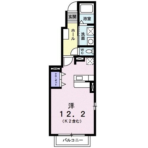 フロントフィールド２番館の間取り