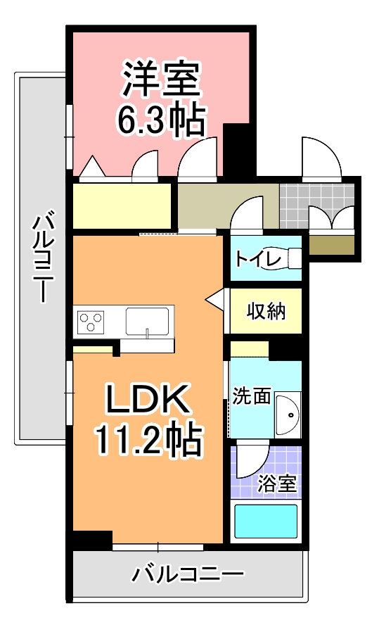 セルディーナの間取り