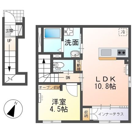 【ECRIN（エクラン）の間取り】