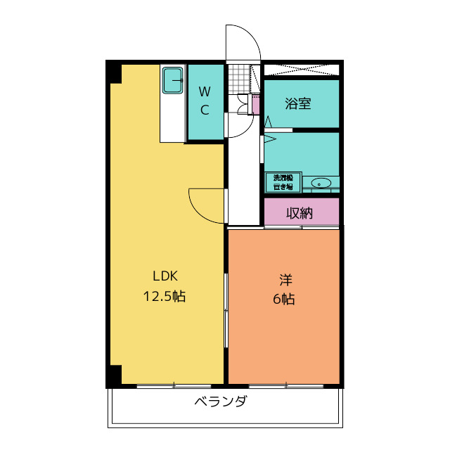 パールビルくぼたの間取り