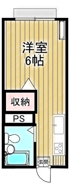 パレスフォーチュンの間取り