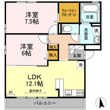 エクセレンスの間取り