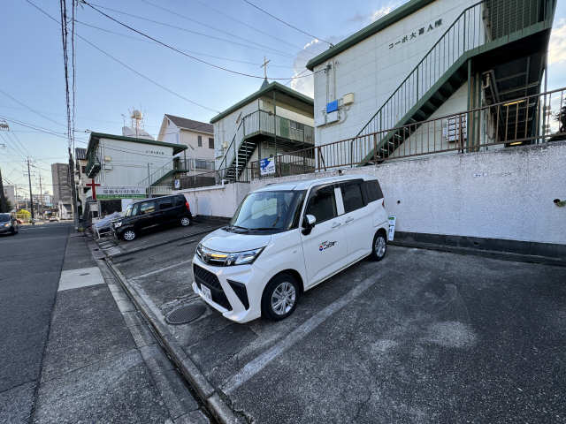 【コーポ大喜Ｂ棟の駐車場】