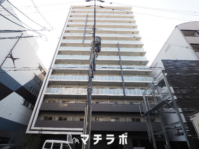 【名古屋市中区新栄のマンションの建物外観】