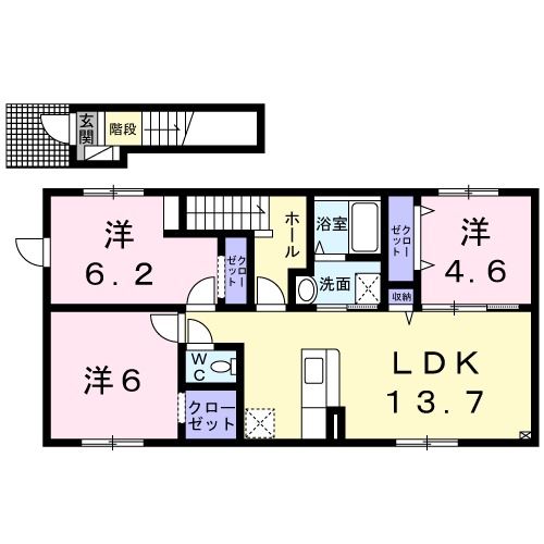 シャルマンの間取り