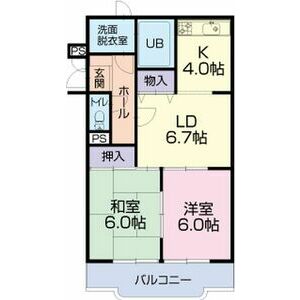 ネクストナカネの間取り