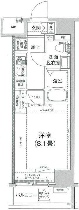 ティモーネ押上の間取り