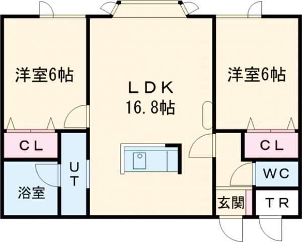 ラポールIの間取り