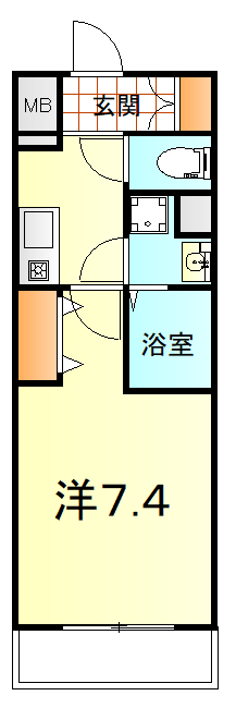 ＮＥＵＡ　ＮＡＲＵＭＩ（ノイア ナルミ）の間取り