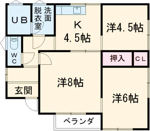 Casa Penの間取り