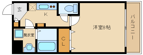 フォンテーヌ藤井寺の間取り