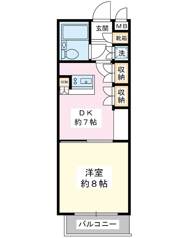 アルタヴィラ・ウノの間取り