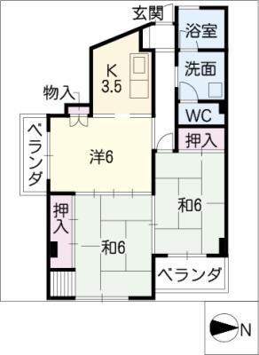 トヨダビルの間取り