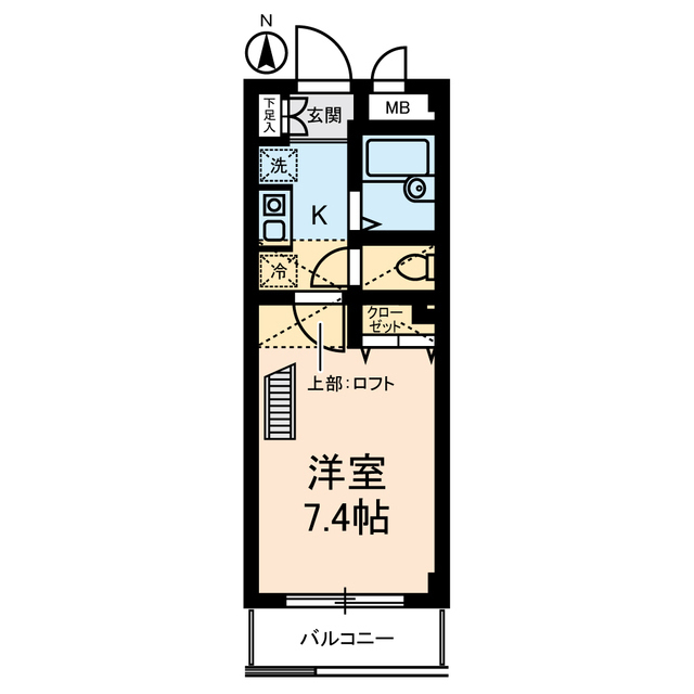 グランステージ坂戸の間取り