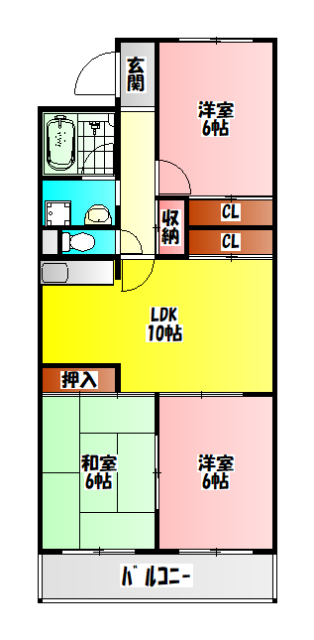 ＧＭパーク錦通（旧パークハイム錦）の間取り