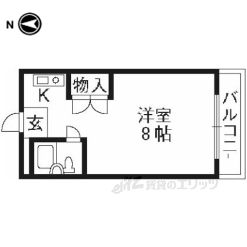 シェルマンションの間取り