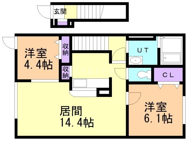 レラ　カムイの間取り