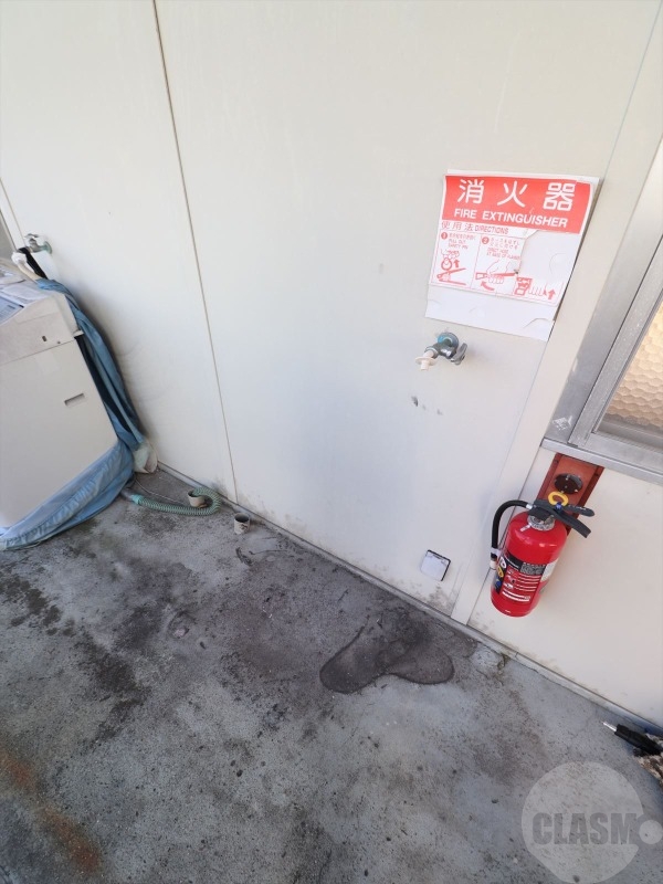 その他設備　室外洗濯機置き場