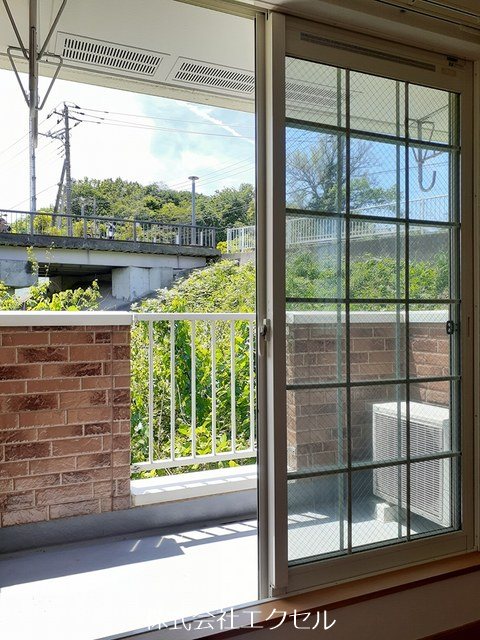 バルコニー　南西向きです。