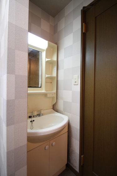 洗面設備　※他号室の写真です