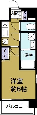 エスリード弁天町ベイコートの間取り写真