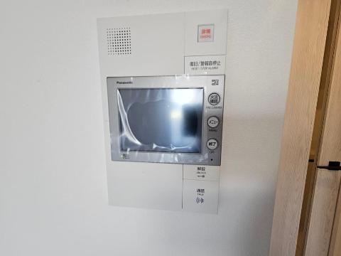 セキュリティ　カメラ付インターホン（イメージ）