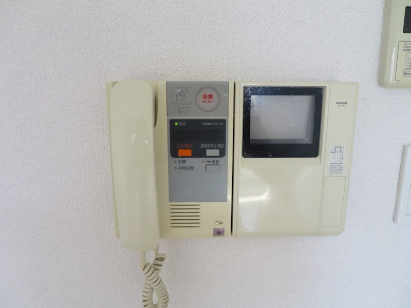 セキュリティ　「TVモニター付インターフォン」