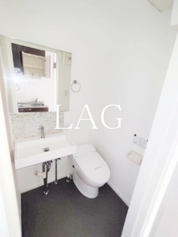 洗面設備　洗面台です。