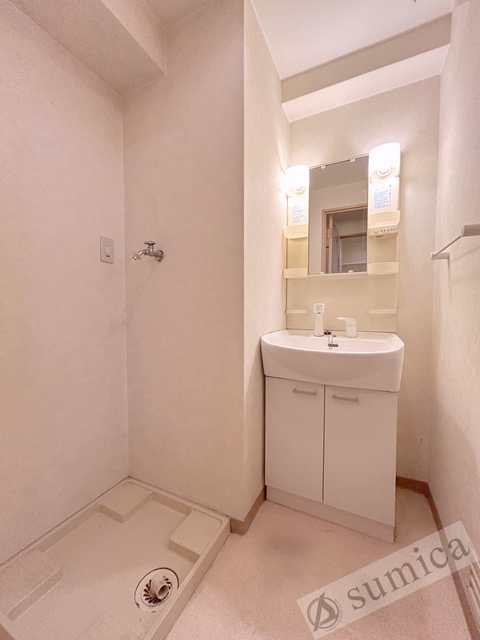 洗面設備　洗面脱衣所付き！独立洗面台が便利です♪♪