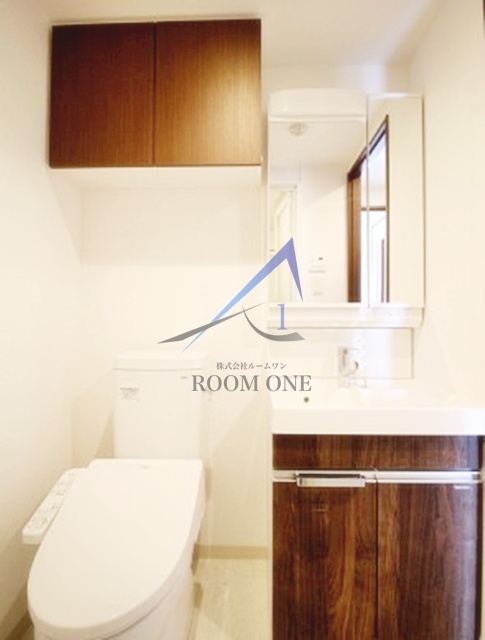 洗面設備　洗面台です。