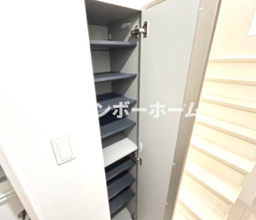 収納　収納のためのスペースです