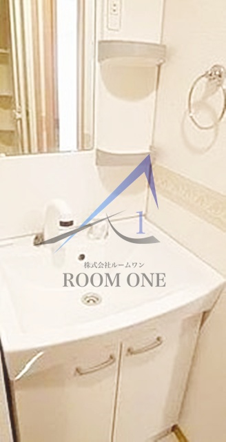 洗面設備　洗面台です。