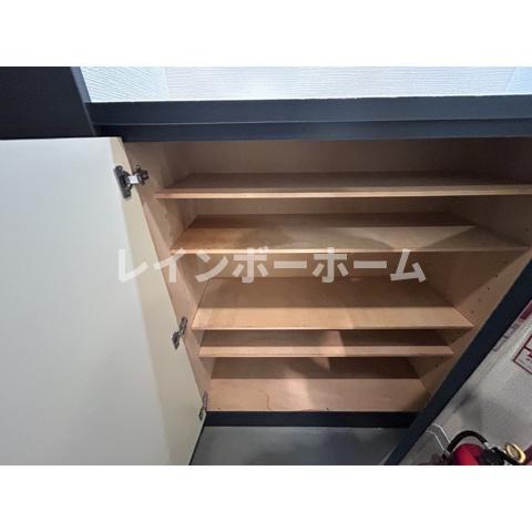 収納　収納があります