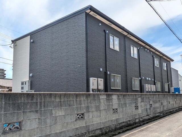 建物外観　建築中
