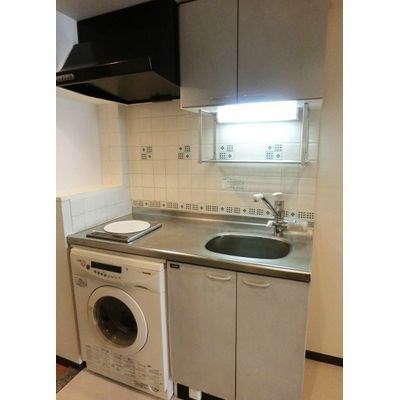 キッチン　賃料UPで家具家電付きセットアップ賃貸！