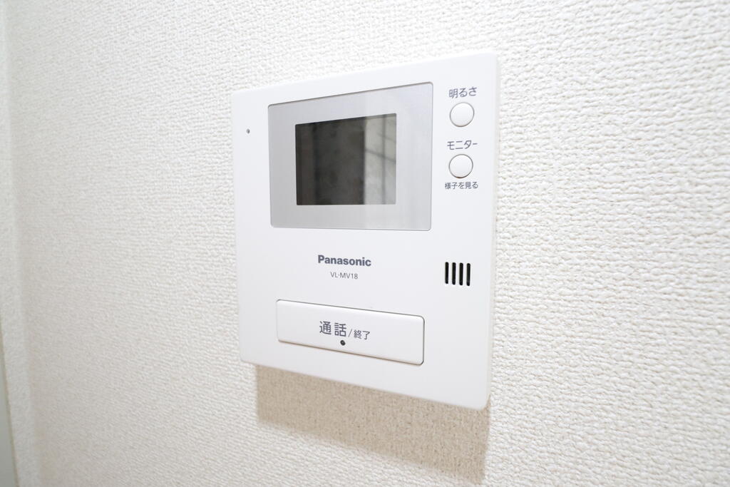セキュリティ　モニター付きインターホン♪